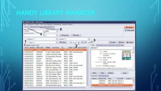 HANDY LIBRARY MANAGER
 