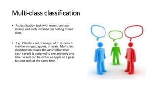 Evaluation of multilabel multi class classification | PPTX