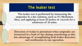 EVALUATION OF PARENTERALS.pptx