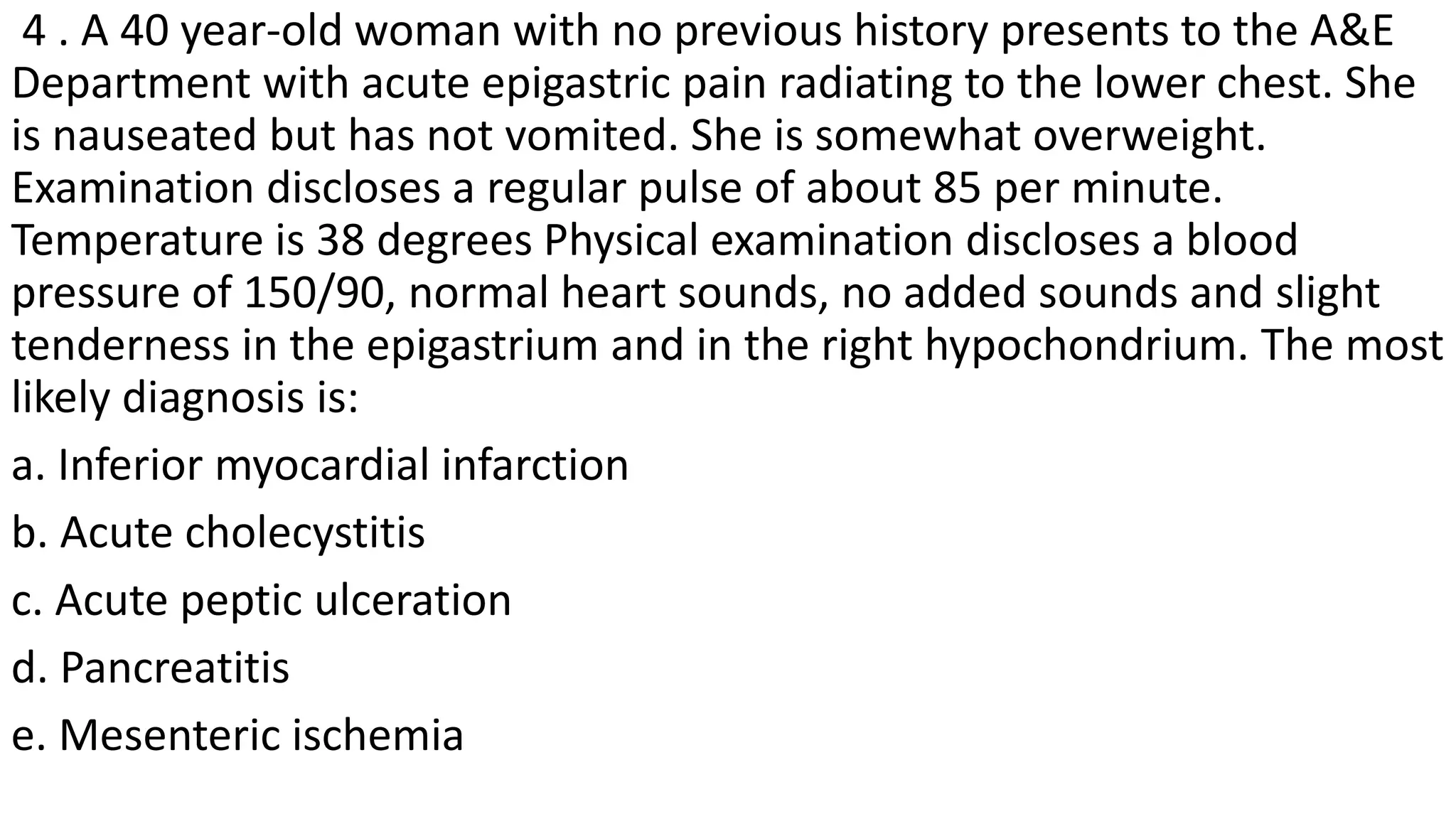Evaluation of patient with chest pain in primary | PPTX