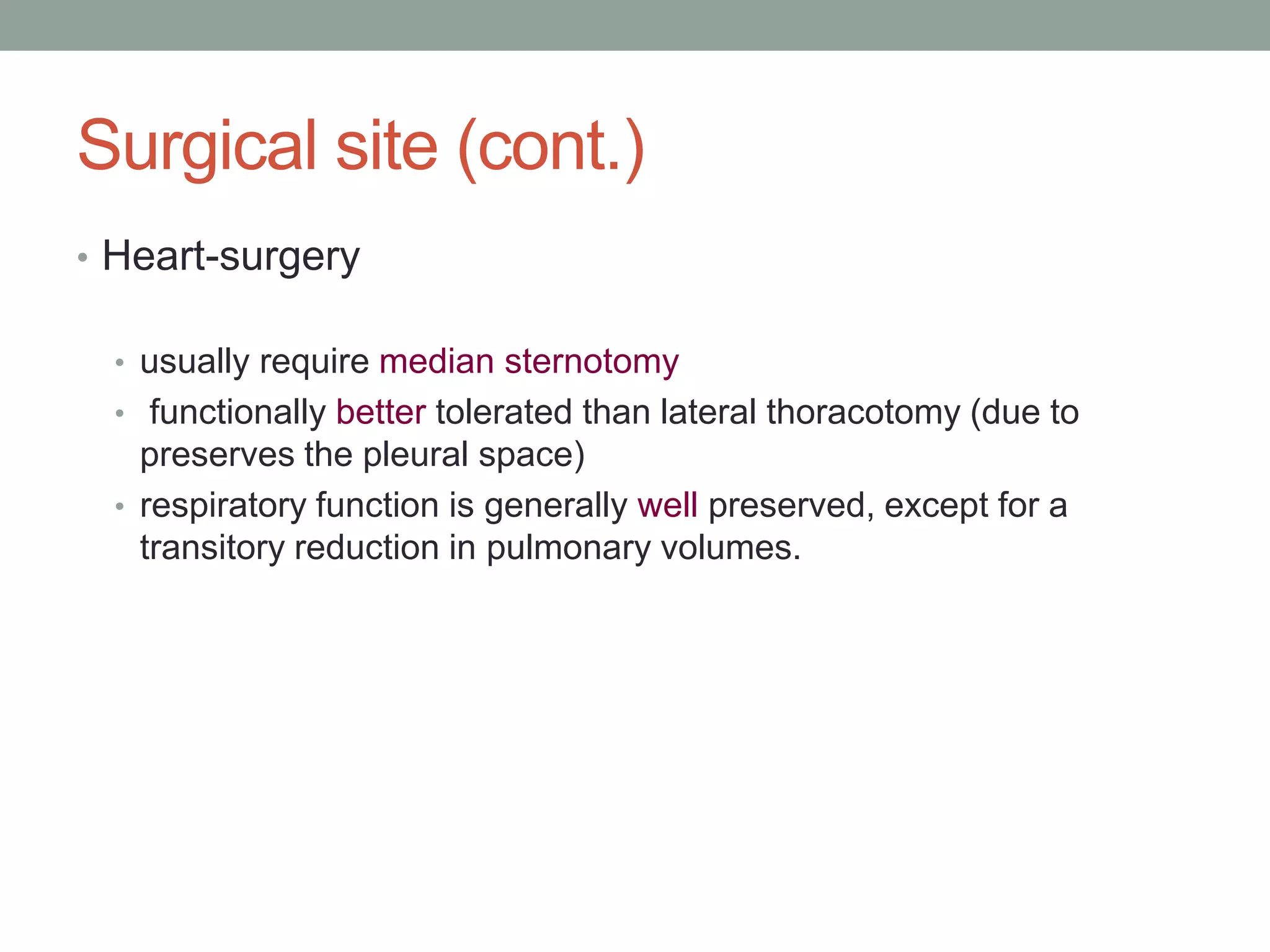 Evaluation of preoperative pulmonary risk | PPTX