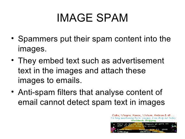 research paper about spam
