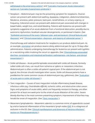 Abdominal pain in the emergency department | PDF