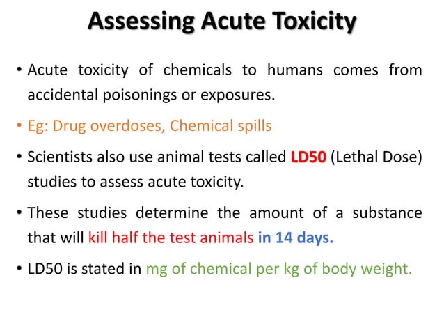 Evaluation of Toxicity.pptx | Cancer | Diseases and Conditions