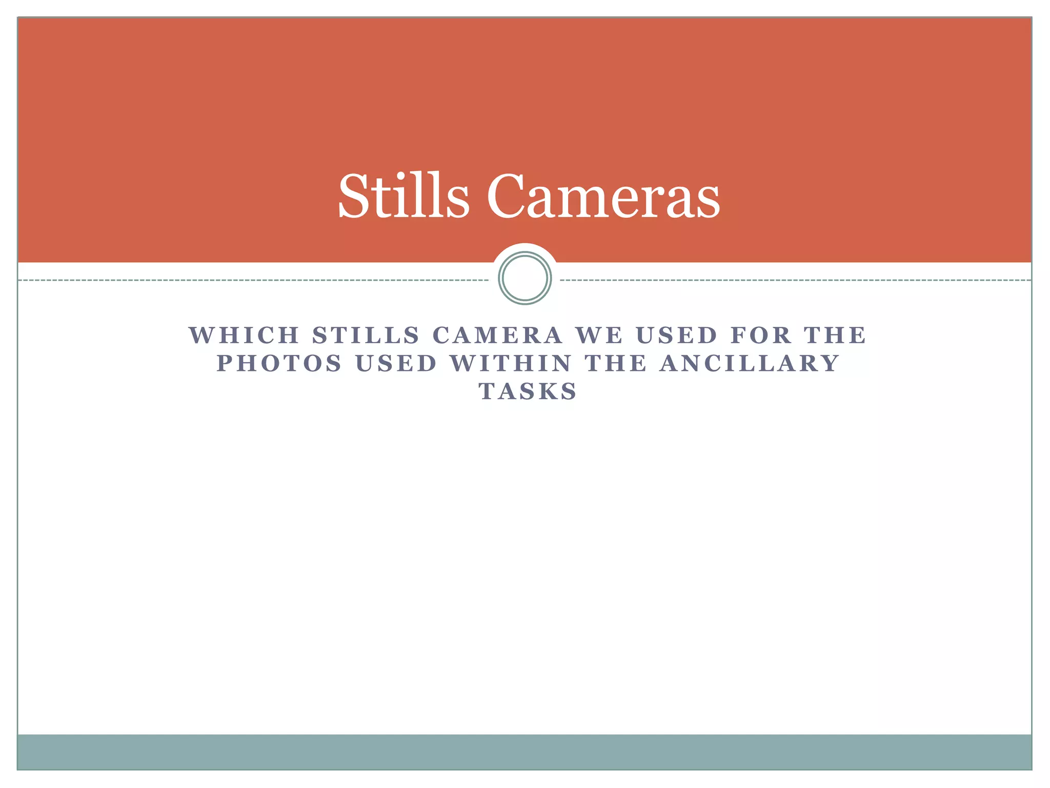 We used these alongside a tripod, which gave stability to our shots.Canon MD205 miniDVAlthough the battery life wasn’t very long, we were able to capture some good shots by leaving the camera running. The jump cutting we used during one of the flashbacks was created using this effect.