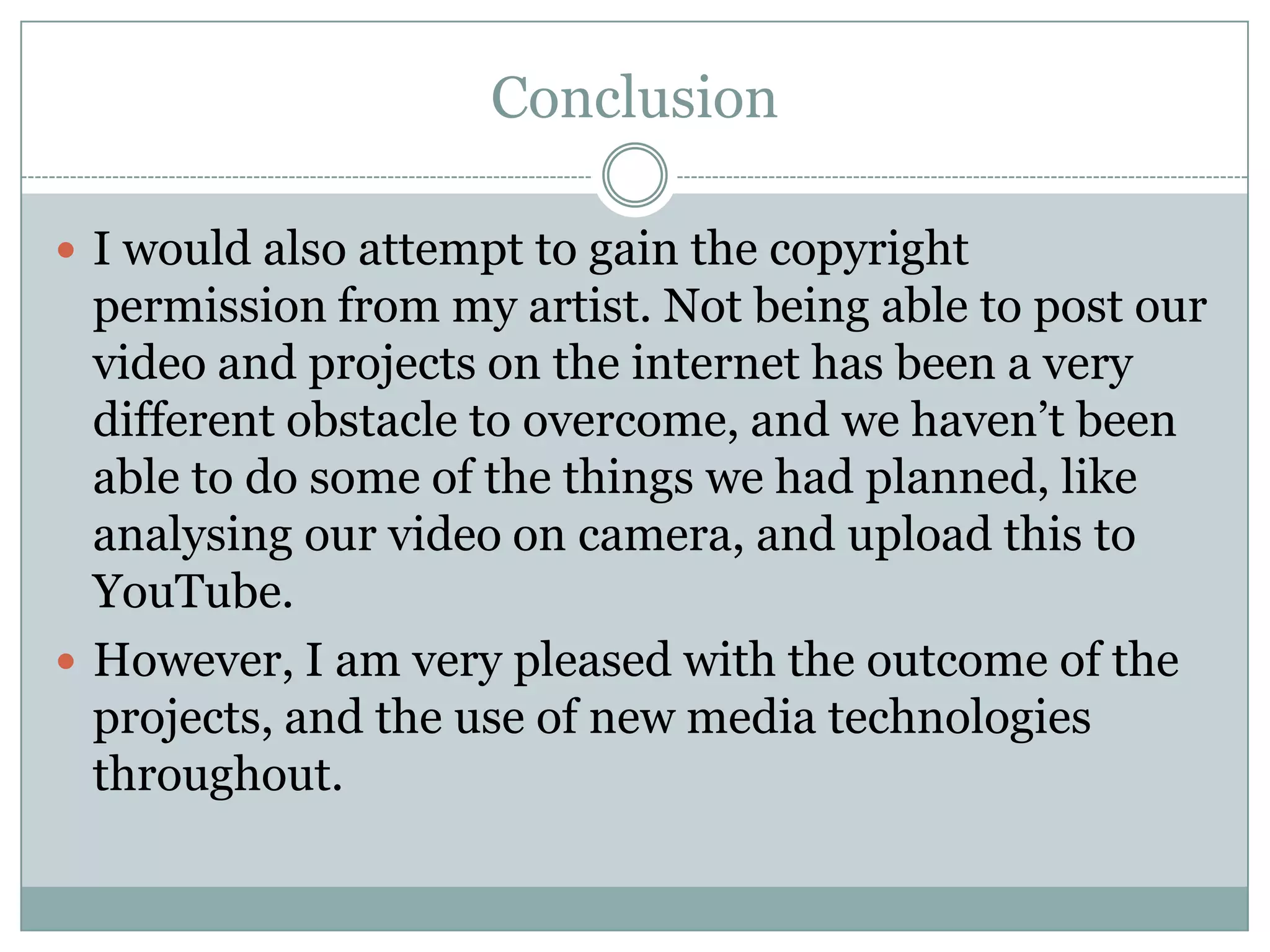 We used Wordle to aid our audience feedback, as it gave us an easy way of seeing what was written the most about our video. YouTubeThe use of YouTube embedding helped my blog tremendously. By inserting the videos that I analysed, it meant that it was easy to view what had actually been analysed.