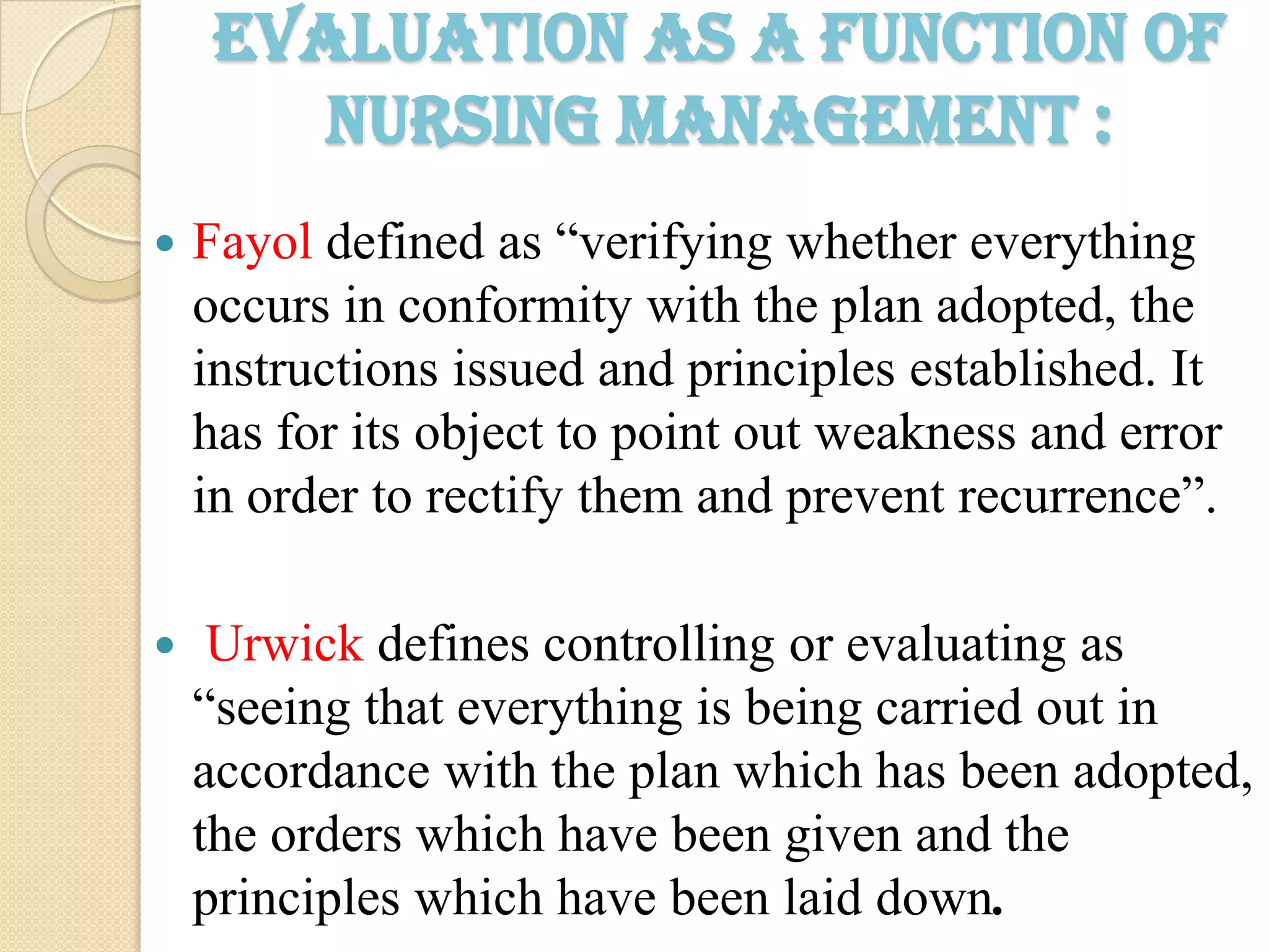 TYPES OF EVALUATIONSummative evaluation: It evaluates the progress towards an established outcomes. The summative evaluations focus on the achievements or lack of achievement of outcomes.                  A Summative Evaluation, on the other hand, looks at more than one learner's performance to see how well a group did.Formative evaluation: It analyzes the response to a specific intervention. Formative evaluations look at the particular pieces of the action plan and the relative importance to the whole. It is therefore tend to focus on the process of carrying out the action plan.