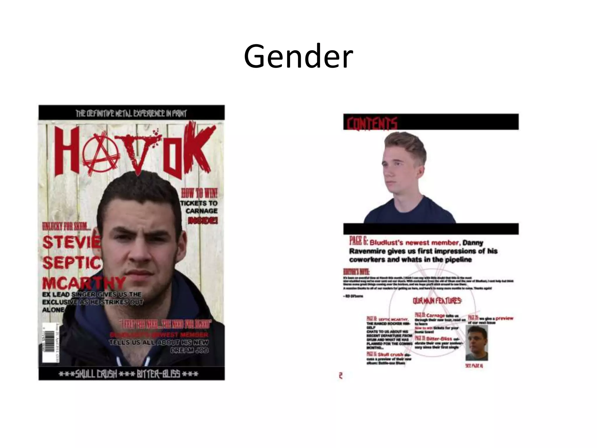 Gender
 