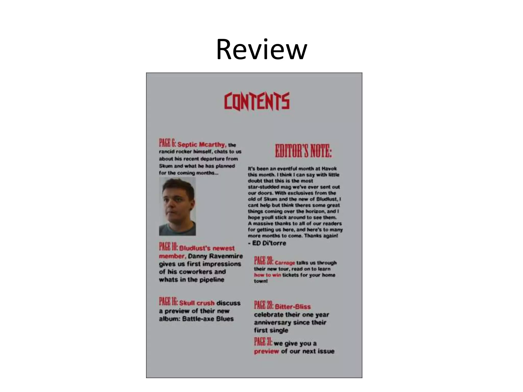 Review
 