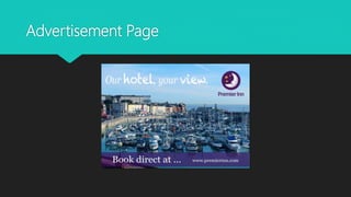 Advertisement Page
 