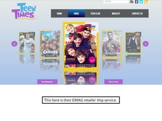 This here is their EMAG retailer ship service.
 