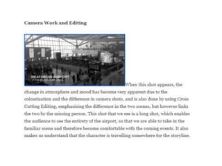 Evaluation question One