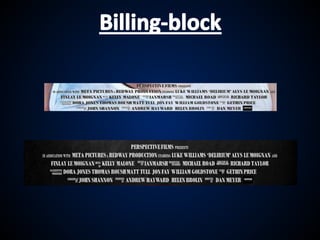 Evaluation Question 2 - Presentation