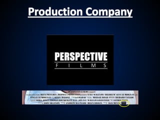 Evaluation Question 2 - Presentation