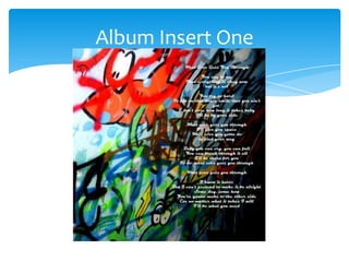 Album Insert One