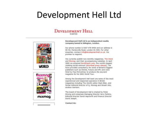 Development Hell Ltd
 