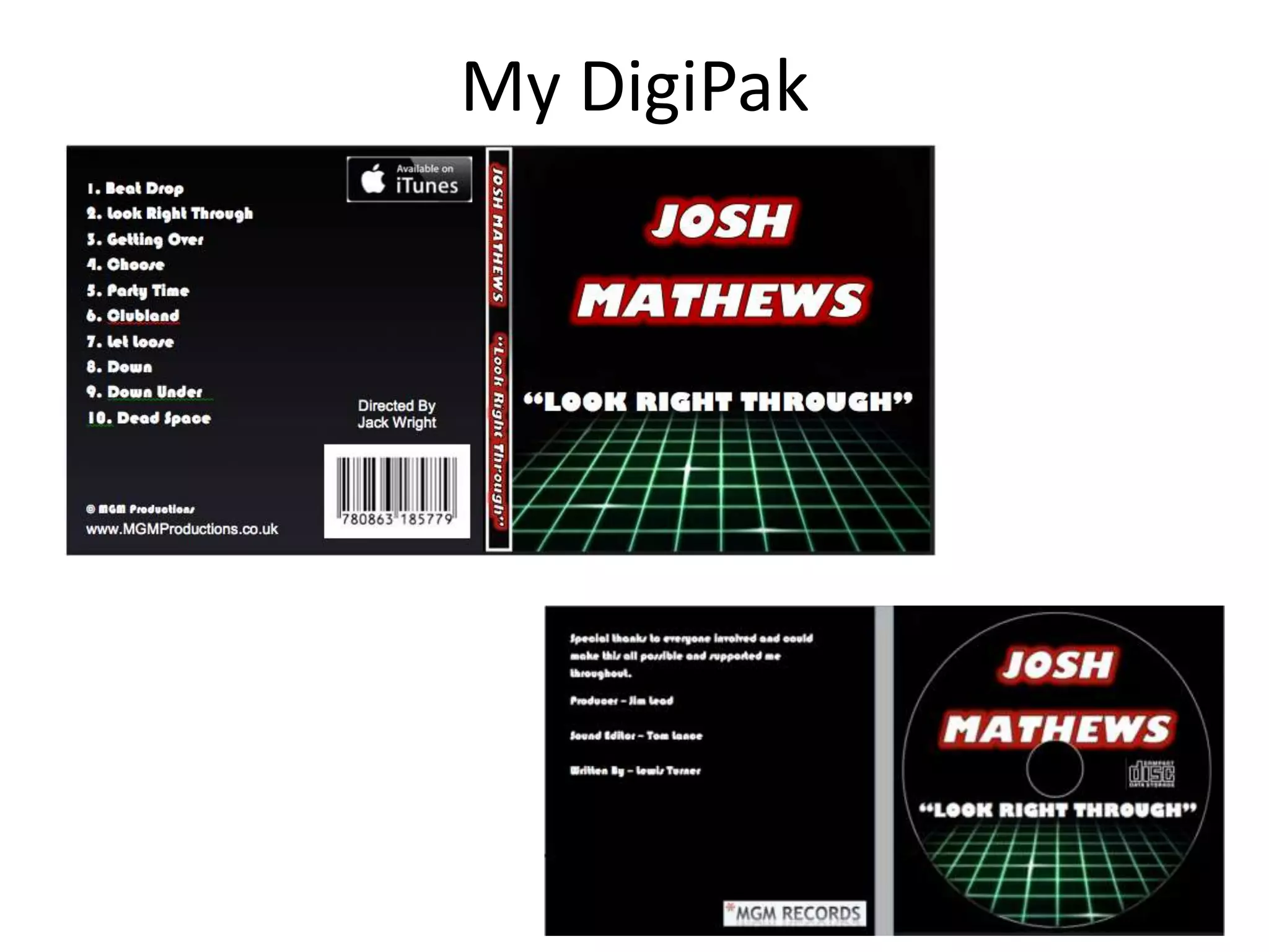 My DigiPak

 
