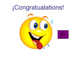 ¡Congratualations! 