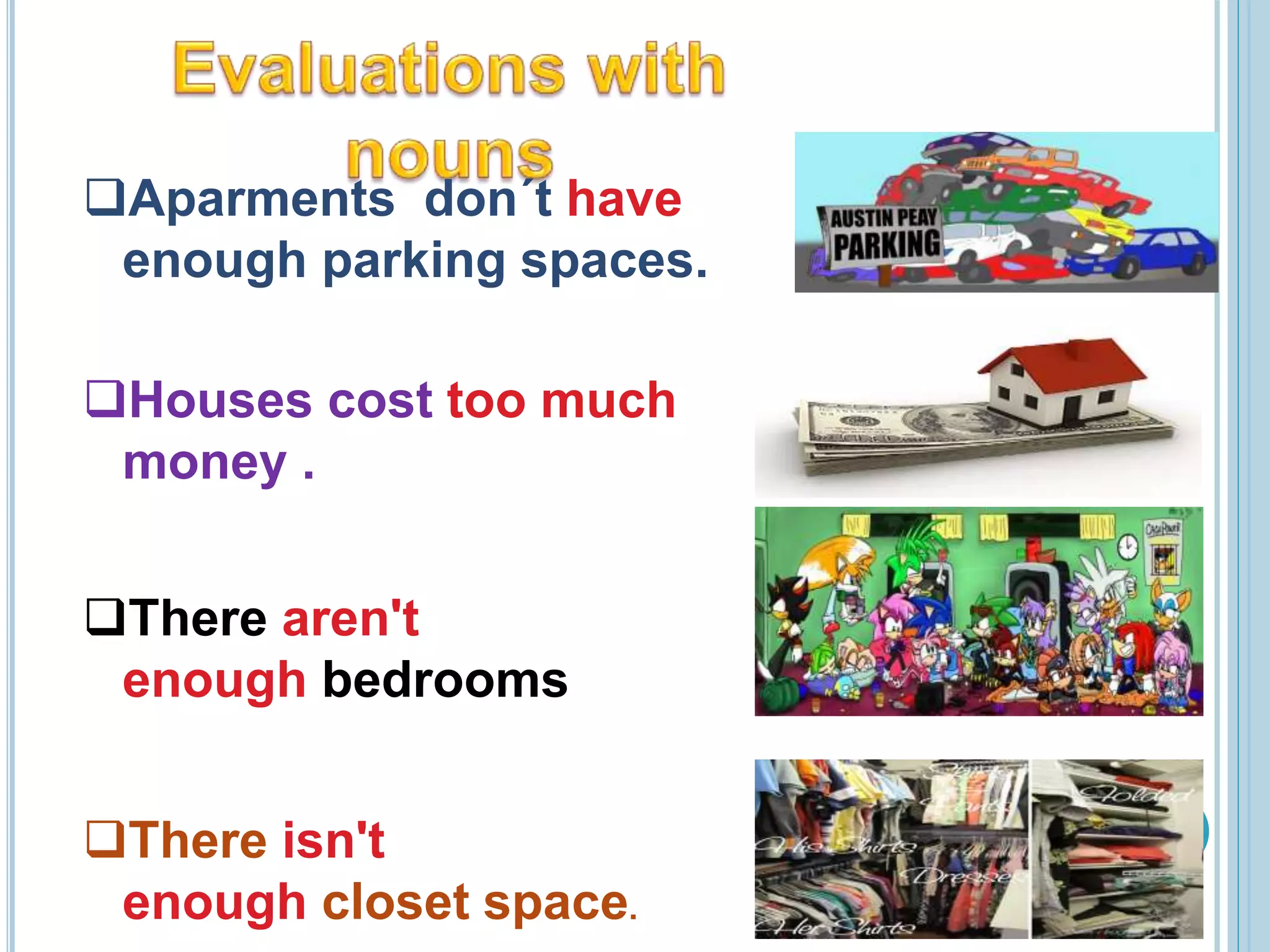 Evaluations and comparisons with adjectives and nouns #2 | PPTX
