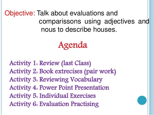 Evaluations And Comparisons With Adjectives And Nouns 2