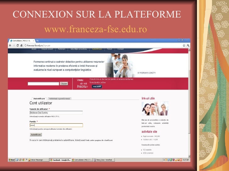 Evaluation site Slide 3