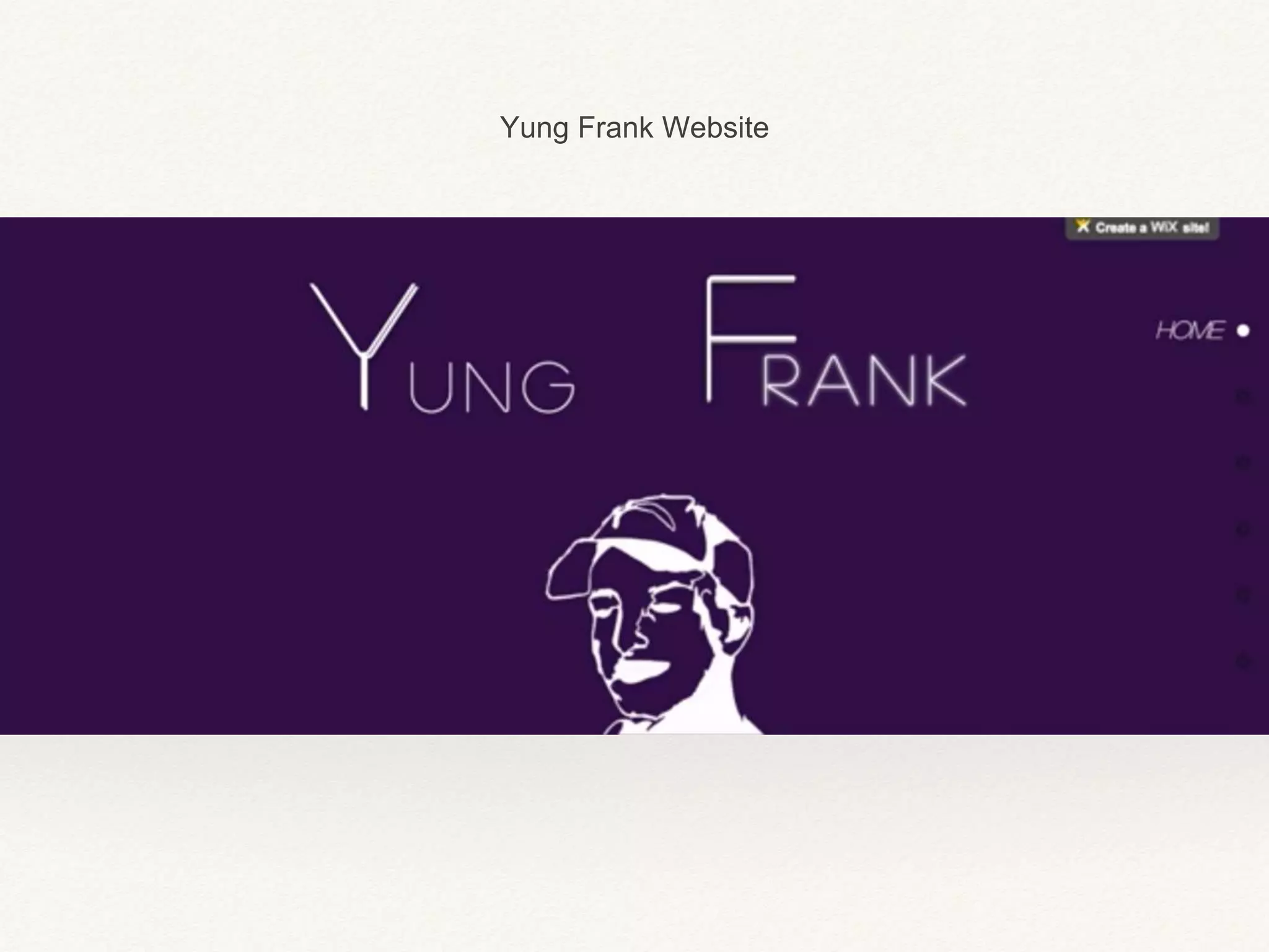 Yung Frank Website
 