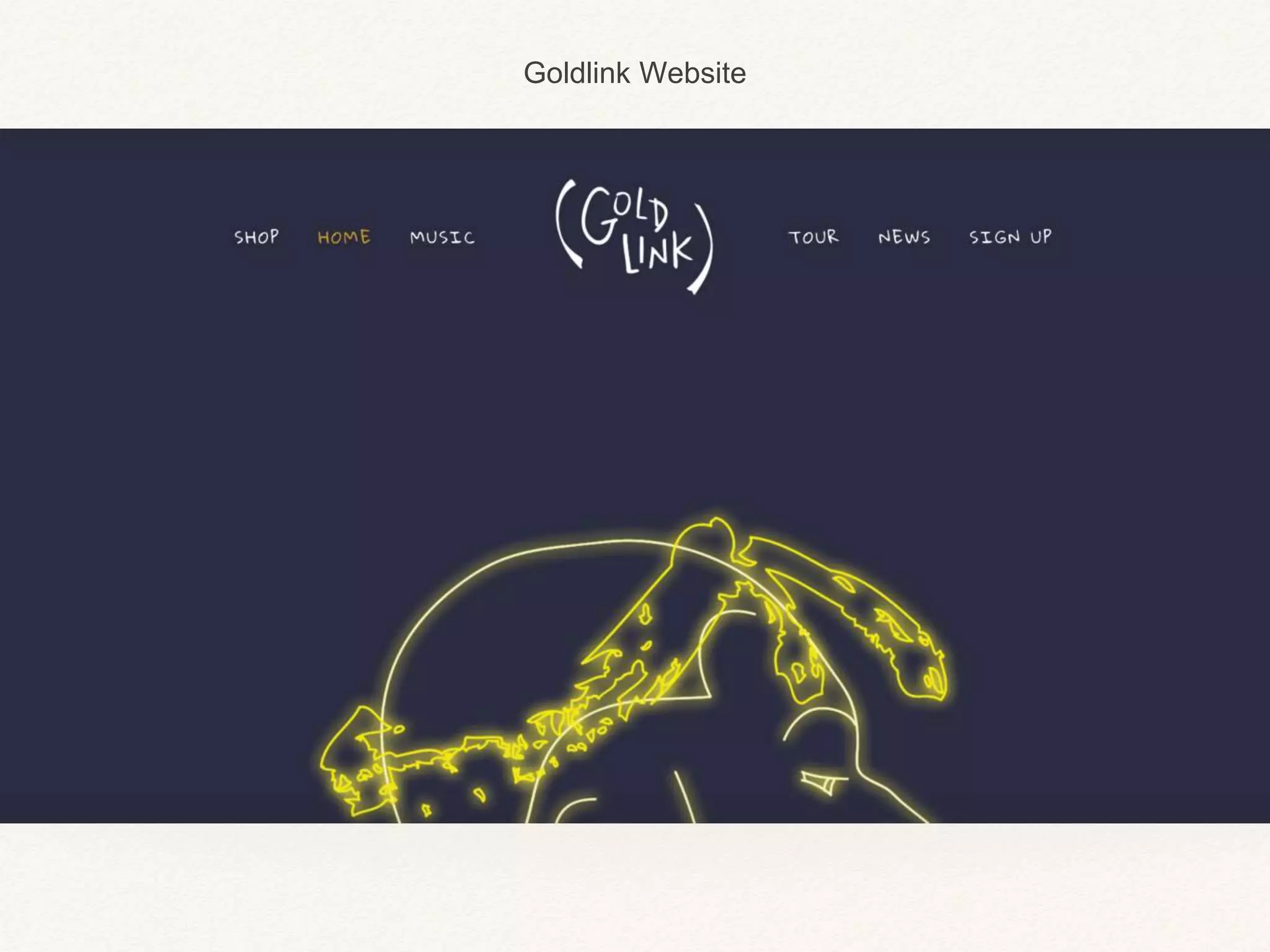 Goldlink Website
 