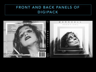 F R O N T A N D B A C K PA N E L S O F
D I G I PA C K
 