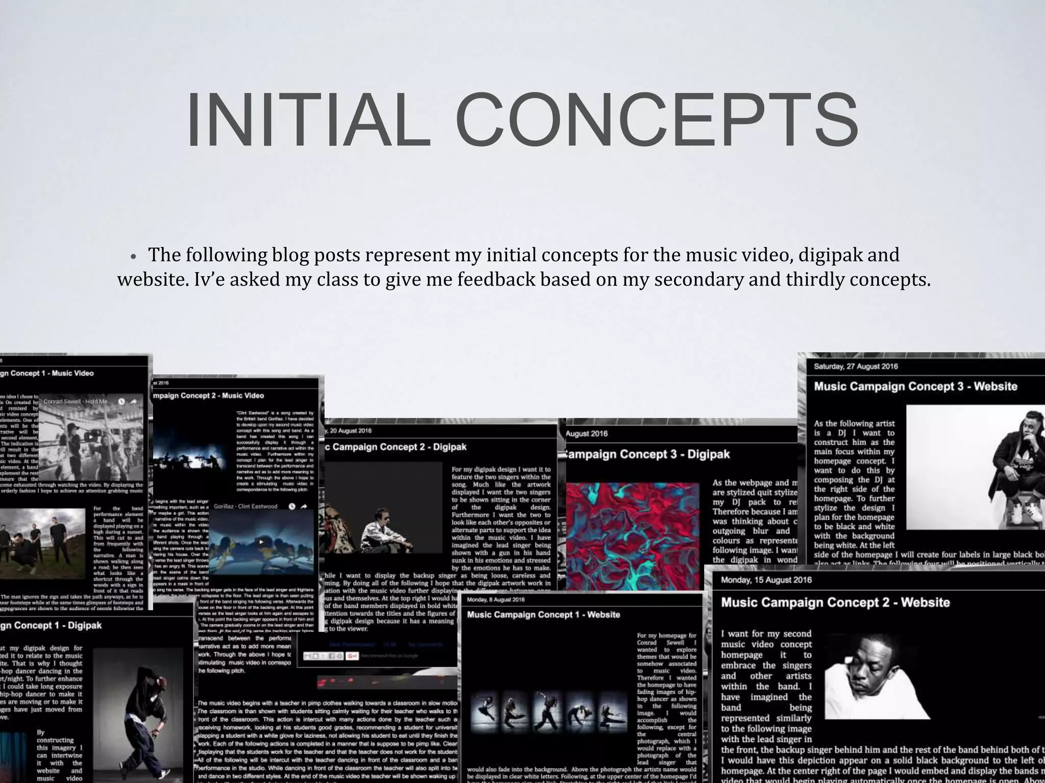 HOW I GATHERED
AUDIENCE FEEDBACK
• I together with my group used a variety of methods to gather
audience feedback. Initially we gathered our classmates and
teacher so that they could provide us with resourceful feedback
on our concepts. As time passed we chose a target audience of
males between 20-25 to be our main audience. Based on this
decision we began receiving feedback by gathering focus groups
mainly composed from our target audience. Although we did also
include other demographics within our focus groups. Eventually
my group diverted into using two different types of research
methods. This methods are the quantitative and qualitative
research methods. I discuss this two research methods more
depth further down in this presentation. Overall I together with
my group have used a variety of ways to gather audience
feedback.
 