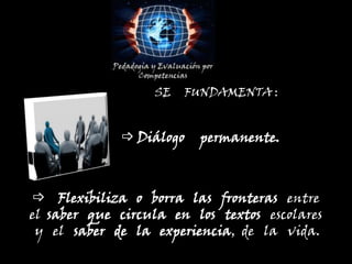 SE FUNDAMENTA : Diálogo permanente.