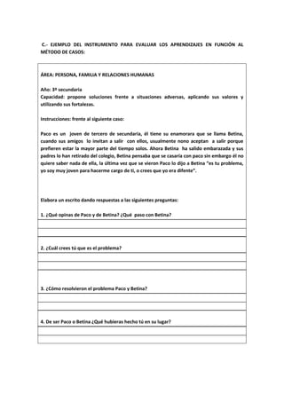 Evalucion de los aprendizajes