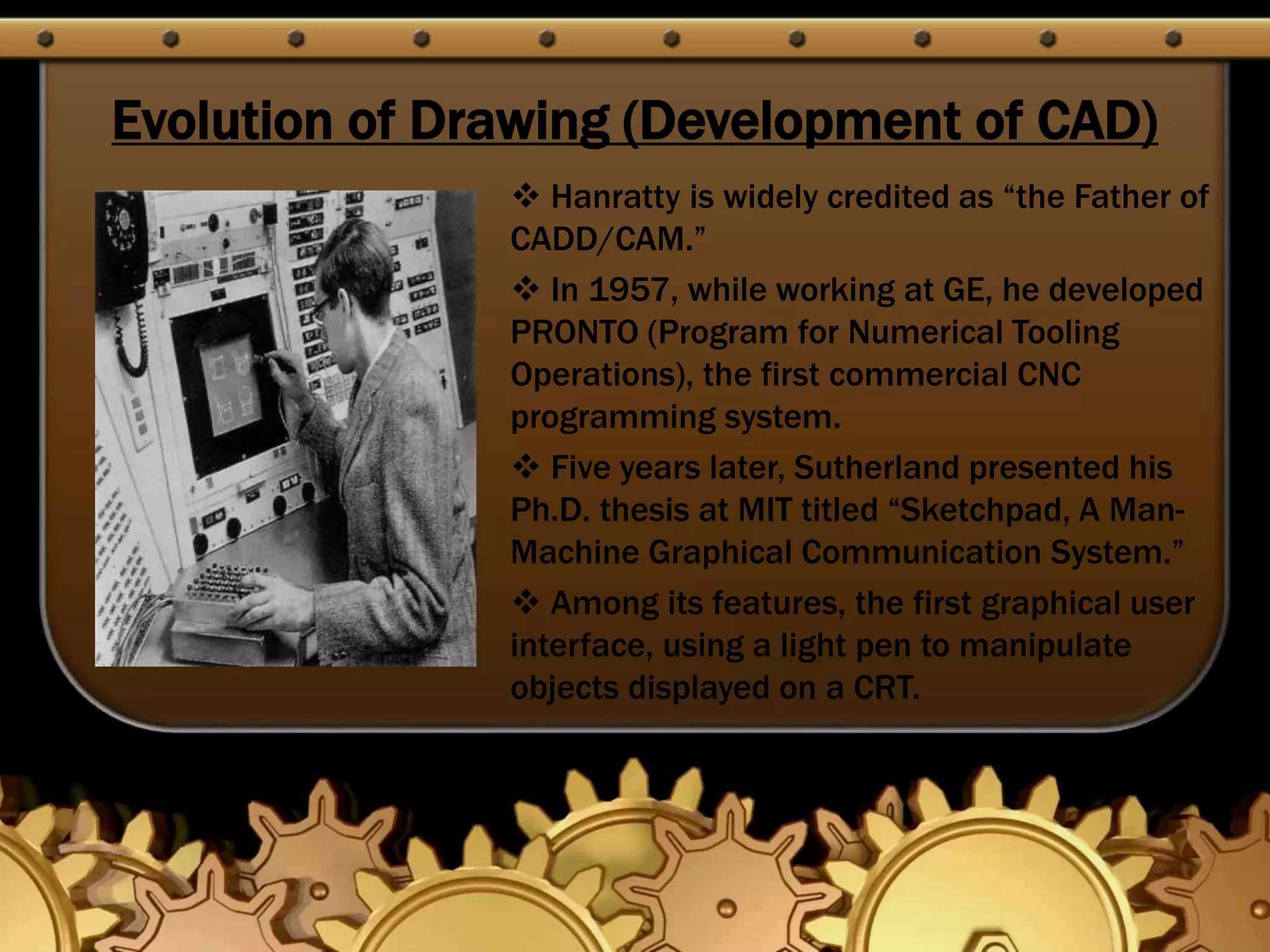 Evolution of Drawing as an Engineering Discipline | PPTX