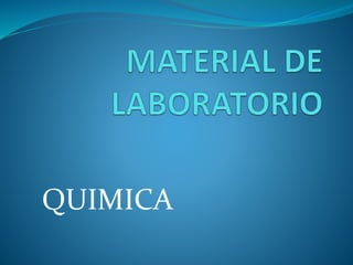 QUIMICA