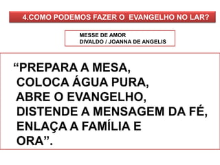 HIGIENIZAR O LAR ATRAVÉS DE PENSAMENTOS SENTIMENTOS ELEVADOS, CRIANDO UM PADRÃO VIBRATÓRIO DE HARMONIA, PERMITINDO, ASSIM, MAIOR AMPARO DOS ESPÍRITOS PROTETORES;