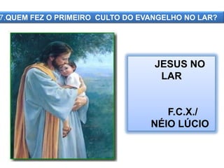 5.MAS, E SE SÓ EU SOU ESPÍRITA EM CASA?NÃO HÁ “ EVANGELHO NO LAR”    NA MINHA CASA?VEREDA FAMILIAR  RAUL TEIXEIRA/ TERESA DE BRITO ‘CASO OS SEUS FAMILIARES NÃO CONCORDEM , POR SEREM ADULTOS OU PENSAREM DE MANEIRA DIFERENTE“NÃO SE INIBA”.ORE E VIBRE COM JESUS, VOCÊ SOZINHO, SEJA NO SEU QUARTO OU OUTRA PARTE DA CASA ONDE VOCÊ POSSARECOLHER-SE POR ALGUNS MOMENTOS”.