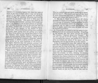 196 EVANGELISM.
current of a sweeping mighty fide, bears the mass of
souls on the way to death, and it may not be in the
power of the pastor alone to arouse the church, to
break through all opposing influences, and turn the
attention of the people to the word of God, and the
interests of their souls. The pastor may stand up on
the Sabbath, and faithfully proclaim God's truth, but
one of his hearers is lost in some scheme of specula­
tion, another is turning over in his mind the case of
his client; another still, is sweetly sleeping, uncon­
scious of his own danger, or the danger of those
around him. Those students are solving some problem
in Euclid ; these young men are getting up a ball •
and those in the gallery are laying their plans to visit
the Theatre; then another class are revolving over
some favorite scheme of false doctrine. Some of the
ladies are preparing for company; others are makinv
preparations to attend a party, (which, perhaps, is
being gotten up by some hypocrite in the church.)
I he pastor discovers that his sermons produce but
little effect, and are soon forgotten ; he feels that they,
like life boats thrown into the mighty Maelstroom,
are soon seized by the current, and buried in the deep,
and all is lost, boats and people, or sermons and souls.
Wow, if a brother like Philip the Evangelist, full of
tli and the Holy Ghost, can be obtained, who will
sympathize with the pastor, who has a peculiar tact
to draw in the multitude, secure their attention, and
hold their minds to the truth for weeks and months
until religion becomes the general topic of conversal
tion, and all are feeling and acting upon the subject
o their soul's salvation, until an excitement on the
subject of religion swallows up all other excitements
L?- ,• 7 business, by politics, bv pleasures, and
y lnfidelhy, and all its hellish brood. What good
an would not rejoice, thank God, and take courage ?
O
EVANGELISM.
Who but wicked men and devils would stop to cavel,
and find fault ? Who would send back all who have
by these means been converted, to infidelity, univer-
salism, and crimes, and thence to hell ?
3. The age in which we live, above all others,
demands the labors of Evangelists. All go by steam
this is an age of enterprise ; business, politics, literary
pursuits, and pleasures absorb the mind, and unless
something can be done to arrest the attention, and
hold the public mind to the truth, the mass will soon
be drowned in perdition.
4. Evangelists are needed to aid the pastor in per­
forming thework in a protracted meeting. Preaching
on the sabbath day will never convert the world.
The Apostles "disputed daily in the Temple." No
one man can can do all the visiting, superintend all
the interests of the church, and preach every day be­
sides, but combine the labors of the pastor and the
Evangelist, and all can be done up in due season.
It may be supposed by some, that pastors can aid
each other in protracted meetings ; we have no doubt
but good may be done in that way; but all who have
tried bMh methods : that is, the aid of pastors, and the
aid of Evangelists, can but see the advantages of the
latter, and the disadvantages of the former. The
pastor has a family at home, claiming his attention
and his presence, (having made no arrangements to be
constantly from home,) sometimes he is called away
to attend a funeral, at other times to attend a wedding.
Then there is a missionary meeting in his church, and
he cannot be absent, and when the sabbath day ar­
rives, and he is most needed in the protracted meeting,
he must supply his own pulpit, the protracted meeting
is a secondary consideration, and must be more or
less neglected, the interest flags perhaps, and dies a
natural death, or just as it begins to rise, and the
 