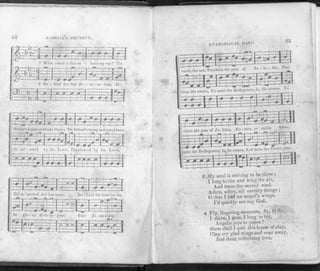* IHi
CABP.IEL'S TRUMPET.
ip metliinks I hear;
EVANGELICAL 1IARI'.
23
earth,the sea, Proclaim the year
VIM
of Ju - hi - lee, Pro-
from
the tombs, To meet the Bridegroom, lo, He comes, To
claim the year of Ju - bileo, Re - turn, ye
home.
meet
the Bridegroom, lo, ho comes, And hails the tesuve >' •"
gig
3 My soul is striving to be there ;
I long to rise and wing the air,
And trace the sacred road.
Adieu, adieu, all earthly things ,
0 that I had an angel's wings,
I'd quickly see my God.
4 Fly, lingering moments, fly, 0 fly,
1 thirst, I pant, I long to try,
Angelic joys to prove !
Soon shall I quit this house of clay,
Clap my glad wings and soar away,
And shout redeeming love.
 