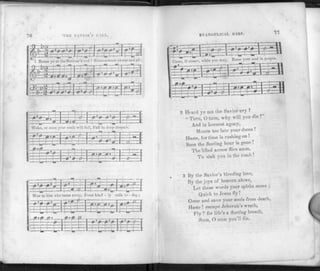 76 THE G.WIOR'D CALL.
to him who turns aw ay, Jesus kind
EVANGELICAL HARP. ^
2 Hoard ve not the Savior cry ?
« Turn, O turn, why will you die !
And in keenest agony,
Mourn too late y ou r doom !
Haste, for time is rushing on !
Soon the fleeting hour is gone !
The lifted arrow flies anon,
To sink you in the tomb !
3 By the Savior's bleeding love,
By the joys of heaven above,
Let these words your spirits move ;
Quick to Jesus fly !
Come and save your souls from death,
Haste ! escape Jehovah's wrath,
Fly !* for life's a fleeting breath,
Soon, O soon you'll die.
 