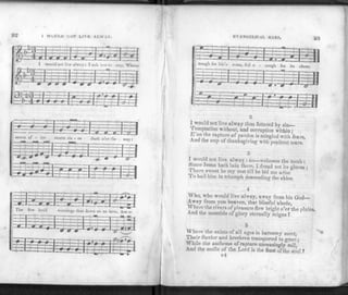 92 1 WOULD JVOT LIVE ALWAY. EVANGELICAL HARP.
92
-—•-g- -
nough for life's «o
J-
es, uil e - nor
t—|—
rrzwz*
gli for it
m
cheer.
"Tfl
-'-'-gt-i-* —
i
J-J-l-s
—1
rT-J
~P-
"f
i
2
J would not live ahvay thus fettered by sin—
.Temptation without, and corruption within ;
E'en the rapture of pardon is mingled with fears,
And the cup of thanksgiving with penitent tears.
3
I would not live ahvay : no—welcome the tomb :
Since Jesus hath lain there, 1 dread not its gloom •
There sweet be my rest till he bid m e arise
To hail him in triumph descending the skies.
4
Who, who would live ahvay, away from his God
Away from yon heaven, that blissful abode,
Where the rivers of pleasure flow bright o'er the plains,
And the noontide of glory eternally reigns ?
5
Where the saints of all ages in harmony meet,
Their Savior and brethren transported to greet;
While the anthems of rapture unceasingly roll,'
And the smile of the Lord is the feast of the soul ?
F4
 