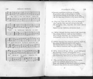 142 PRECIOUS PROMISES.
,G f-zh-
1 T i j
1 How irm a foun
p ,3 p
L_2 2_
da - tion,
r[f
M
x
i
i
aints of the
—i-
7
T. ... f
_ —4— i
-rH-t-H
—i—&A
Lcjrd, Is laid for your faith in his
—= 1-4—t—I—1
ex - cellent
J d 6-
1 tHL7T
db£d
Fff
.2 9Jr J
_^=l
wort
y__...
; What
ft-if
[ i l l .
more can he s
1 i
—1——J
»y than to
T-1 "-I
you he
FlH
inth said 1
~5_::
=F
—1 1— —
f5 '
t_l
—=S
£_ .
rM
i"
Yoi who
2 S-
un - to Je -
t—tT^|
sus for refuge h
=
E
3
d
ave fled.
-+d—H
c
2 P |._i
EVANGfeLICAL HARP.
2 In every condition-in sickness, in health,
In poverty's vale, or abounding in wealth,
At home and abroad, on the land, on the sea,
As thy days may demand, so thy succor shall be.
3 " Fear not, I am with thee ; O be not dismay'd !
For I am thy God, and will still give thee aid ;
I'll strengthen thee, help thee, and cause thee to
stand,
Upheld by my righteous, omnipotent hand.
4 " When through the deep waters I call thee to go,
The rivers of sorrow shall not thee o'erflow ;
For I will be with thee, thy troubles to bless,
And sanctify to thee thy deep;st distress.
5 "When through fiery trials thy pathway shall lie,
My grace all-sufficient shall be thy supply ;
The flames shall not hurt thee ; I only design
Thy dross to consume, and thy gold to refine.
6 "E'en down to old age, all my people shall prove
My sovereign, eternal, unchangeable love ;
A.nd the n, when grey hairs shall their temples adorn,
Like lambs they shall still in my bosom be borne.
7 " The soul that on Jesus hath lcan'd for repose,
I will not, I cannot desert to his foes ;
That soul, though all hell should endeavor to shake,
I'll never—no, never—no, never forsake !"
12
 