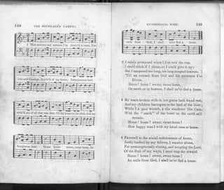 148 THE DRUNKARD'3 LAMENT.
1 'Mid sorrows and sadness I'm destin'd to roam, For-
—M-t±fc
- M i
rrftrrz
|—i _
z+HH-
lorn and forsaken, depriv'd of my he
i:*£Lri-Ld-L-L
me, Intemperance hatl
{-0^-0-1-0-0-0-
L: IJ±=b=b=t
i i i M
J 1 0 ' i " hi Mr l-r-Jr-
robb'd me of all th at was dear, Of my home in the skies, and ny
1
zjd #3
i «, j 11 i=-u^r_
I
-J?_ J--7T
happiness here.
t- - - r -
Home home sweet, swe
J_© o—
et home, A
-0-^0-
= zxir:
1
j
1
w
=(•—
. .
EVANGELICAL HARP. 149
rrfr-srrT i. ..111—Hi
- = =' " „ I
exile from God, I shall
»~I r P P "
ne'er find a
-4=-
:ra 13
home.
-f~i
4—L-. -1 1 -L -
* 0 0 —w
2 I vainly presumed when I first took the cup,
I could drink if I chose, or I could give it up ;
But I tampered too long, too long tempted heaven, j
'Till an outcast from God and his presence I'm
driven.
Homehome ! sweet, sweet home,
On earth or in heaven, I shall ne'er find a home.
3 My heart-broken wife in her grave hath found rest,
And my children have gone to the land of the blest;
While I a poor wretch, a vile wanderer like Cain,
With the " mark" of the beast on the earth still
remain.
Home .' home !sweet, sweet home 1
How happy was I with my loved ones at home.
4 Farewell to the social endearments of home,
Justly loathed by my fellows, I wander alone,
For presumptuously sinning, and tempting the Lord,
Of the fruit of my ways, I must reap the reward.
Home ! home ! sweet, sweet home !
An exile from God, I shall ne'er find a home.
 