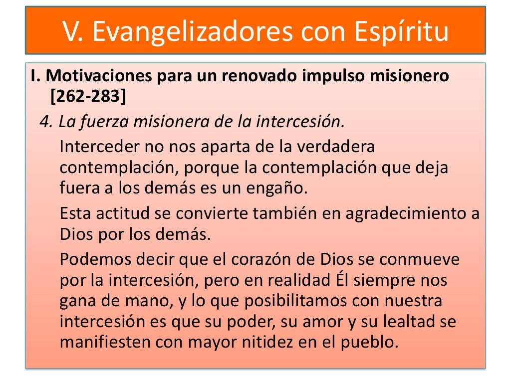 RESUMEN Evangelii Gaudium