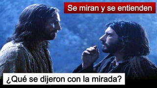 Se miran y se entienden

¿Qué se dijeron con la mirada?

 