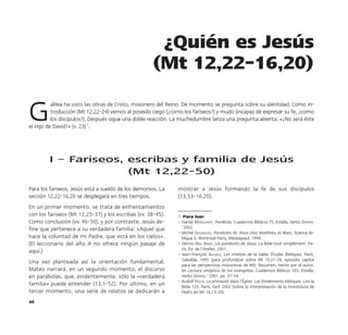 Evangelio de Jesucristo según san Mateo. Cuaderno Bíblico 129 - Tassin, Claude.pdf