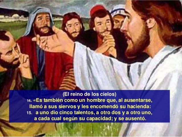Evangelio san mateo 25, 14 30