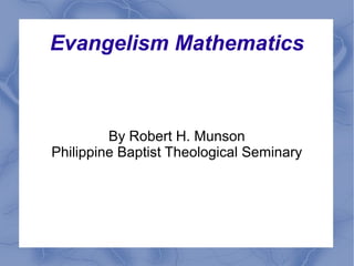 Evangelism math | PPT