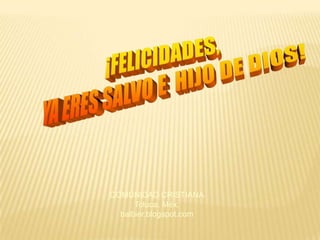 COMUNIDAD CRISTIANA
Toluca, Méx.
balbier.blogspot.com

 