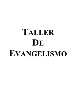 Evangelismo taller de_un_dia