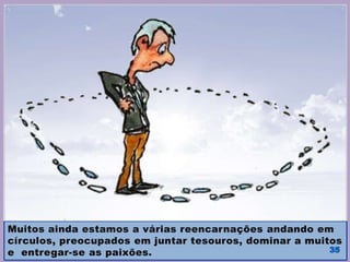35
“O Espiritismo, pela sua
própria origem, é uma ciência
de pesquisa, tornando-se uma
filosofia de comportamento e
uma religião de vivência.
Isso precisa ficar claro ao movimento
espiritista. Qualquer entendimento no sentido
de excluir qualquer dos momentos, restringe o
conceito doutrinário.” (Divaldo Pereira Franco).
 