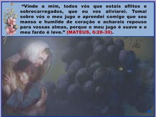 Portanto, não esqueçamos que O
Consolador assume três
aspectos: Científico, Filosófico e
Religioso. Como ciência
comprova através da lógica e da
experimentação. Como filosofia
opera o trabalho do raciocínio
em busca do conhecimento e da
sabedoria. Como religião elucida
e clarifica, buscando elevar as
almas, ligando as pessoas umas
às outras e a Deus, edificando e
iluminando os sentimentos,
promovendo a reforma íntima.
36
 